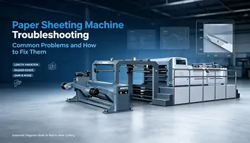 Paper Sheeting Machine Troubleshooting: Common Problems and How to Fix Them